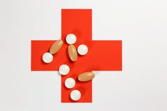 Natura morta medica Fotografia Stock Libera da Diritti Natura morta medica Fotografia Stock Libera da Diritti