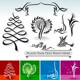 Natural Calligraphic Designs And Decoration Stock Image Natural Calligraphic Designs And Decoration Stock Image