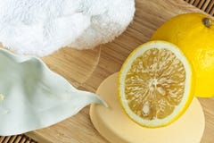 Natural lemon soap