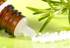 Natural medicine, globules stock photo Natural medicine, globules stock photo