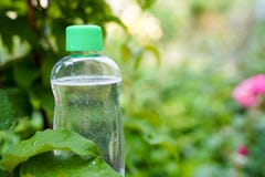 Naturalny toner lub olej na zielonym tle z kopii przestrzeni? dermatologii medycyny kosmetyk, w g?r? obrazy royalty free Naturalny toner lub olej na zielonym tle z kopii przestrzeni? dermatologii medycyny kosmetyk, w g?r? obrazy royalty free