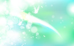 Nature green Bokeh, fairy tales butterfly celebration festival with stars scatter light shining concept, dust explode, glowing royalty free illustration Nature green Bokeh, fairy tales butterfly celebration festival with stars scatter light shining concept, dust explode, glowing royalty free illustration