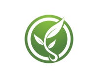 Nature leaf icon sign logos Stock Photos Nature leaf icon sign logos Stock Photos