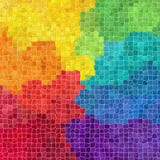 Nature marble plastic stony mosaic tiles texture background with gray grout - full spectrum rainbow colors Royalty Free Stock Images Nature marble plastic stony mosaic tiles texture background with gray grout - full spectrum rainbow colors Royalty Free Stock Images