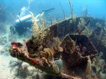 Naufragio di una nave immagini stock libere da diritti Naufragio di una nave immagini stock libere da diritti