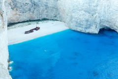 Navagio plaża Zakynthos, Grecja (,) obraz royalty free Navagio plaża Zakynthos, Grecja (,) obraz royalty free