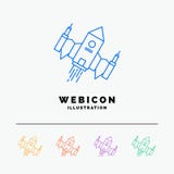 nave espacial, nave espacial, nave, espacio, línea de color del extranjero 5 plantilla del icono de la web aislada en blanco Ilus ilustración del vector nave espacial, nave espacial, nave, espacio, línea de color del extranjero 5 plantilla del icono de la web aislada en blanco Ilus ilustración del vector