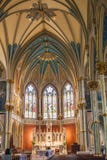 Nave of St. John the Baptist in Savannah royalty free stock photos Nave of St. John the Baptist in Savannah royalty free stock photos