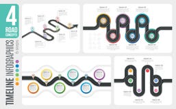 Navigation map 6 steps timeline infographic concepts. 4 winding stock illustration Navigation map 6 steps timeline infographic concepts. 4 winding stock illustration