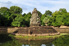 Neak Pean Temple At Angkor In Cambodia Stock Photos