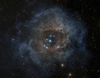 Nebula in deep space Stock Photography Nebula in deep space Stock Photography
