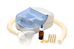 Nebulizer ultra-sônico fotografia de stock Nebulizer ultra-sônico fotografia de stock