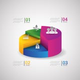 Negocio colorido del infographics 3D y presentatio de los datos financieros Imagenes de archivo Negocio colorido del infographics 3D y presentatio de los datos financieros Imagenes de archivo