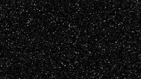 Neige tombant, un bon nombre de flocons de neige 3d détaillés réalistes sur le noir illustration stock Neige tombant, un bon nombre de flocons de neige 3d détaillés réalistes sur le noir illustration stock