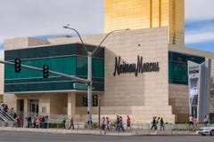 Neiman Marcus Exterior at Fashion Show Mall Las Vegas stock photo Neiman Marcus Exterior at Fashion Show Mall Las Vegas stock photo