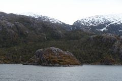 Nena lodowiec w archipelagu Tierra Del Fuego zdjęcia stock Nena lodowiec w archipelagu Tierra Del Fuego zdjęcia stock