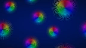 Neon Light Particles, Seamless Pattern Design royalty free illustration Neon Light Particles, Seamless Pattern Design royalty free illustration