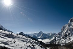 Nepal himalajów Zdjęcie Stock Nepal himalajów Zdjęcie Stock