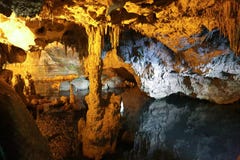 Neptun Cave Sardinia Stock Photo