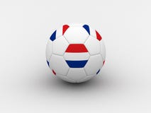 Netherlands soccer ball Royalty Free Stock Photography Netherlands soccer ball Royalty Free Stock Photography