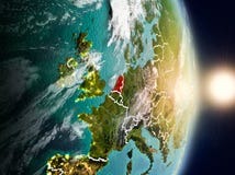Netherlands during sunrise stock photography Netherlands during sunrise stock photography