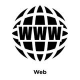Netzikonenvektor lokalisiert auf weißem Hintergrund, Logokonzept von uns stock abbildung Netzikonenvektor lokalisiert auf weißem Hintergrund, Logokonzept von uns stock abbildung
