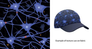 Neural network pattern stock illustration Neural network pattern stock illustration