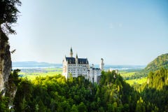 Neuschwanstein castle in Bavaria, Germany stock images Neuschwanstein castle in Bavaria, Germany stock images