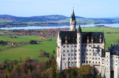 Neuschwanstein Castle In Germany Stock Photography