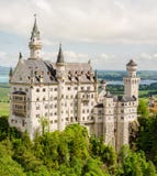Neuschwanstein Castle located near Fussen in southwest Bavaria, Germany. Stock Photography Neuschwanstein Castle located near Fussen in southwest Bavaria, Germany. Stock Photography