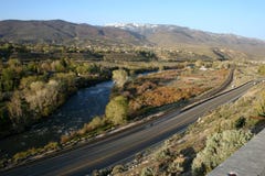 Nevada Landscape Stock Photo