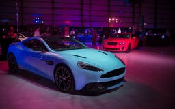 New Aston Martin Vanquish royalty free stock photo New Aston Martin Vanquish royalty free stock photo