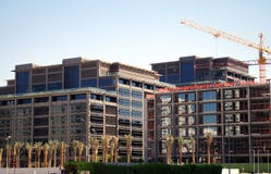 New building development project about to be completed. royalty free stock image New building development project about to be completed. royalty free stock image