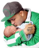 New Dad With Son Royalty Free Stock Images