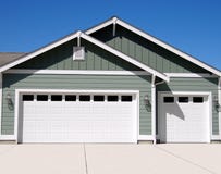 New Garage Stock Photography New Garage Stock Photography