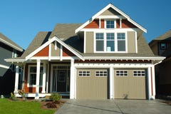 New Home House Exterior Stock Images New Home House Exterior Stock Images