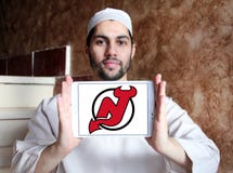 New Jersey Devils ice hockey team logo Stock Photo New Jersey Devils ice hockey team logo Stock Photo