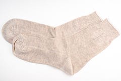 New white socks royalty free stock image New white socks royalty free stock image