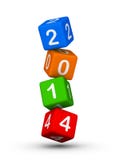 New Year 2014 Stock Photos