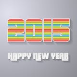 2015 New year abstract background. Layered paper style royalty free illustration 2015 New year abstract background. Layered paper style royalty free illustration