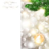 New Year And Christmas Greeting Card Stock Photography