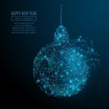 New year ball stock illustration New year ball stock illustration