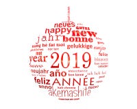 2019 new year multilingual text word cloud in the shape of a christmas ball. 2019, new year multilingual text word cloud in the shape of a christmas ball vector illustration 2019 new year multilingual text word cloud in the shape of a christmas ball. 2019, new year multilingual text word cloud in the shape of a christmas ball vector illustration