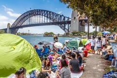 New Year`s Eve at Sydney Harbour