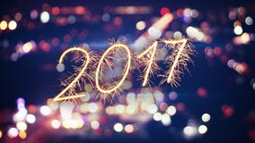 2017 new year sparkler text and city blurred lights. 2017 new year sparkler text and city bokeh lights royalty free illustration 2017 new year sparkler text and city blurred lights. 2017 new year sparkler text and city bokeh lights royalty free illustration