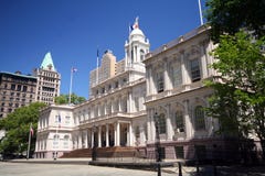 New York City Hall Stock Image