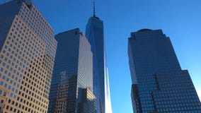 New York City Manhattan horisont, U S A - skyskrapor i New York royaltyfria bilder New York City Manhattan horisont, U S A - skyskrapor i New York royaltyfria bilder