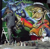 Street Spray Artist New York City USA