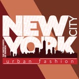 New York city Typography Graphic districts royalty free illustration New York city Typography Graphic districts royalty free illustration