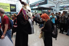 New York Comic Con 2018 Saturday 73 stock images New York Comic Con 2018 Saturday 73 stock images
